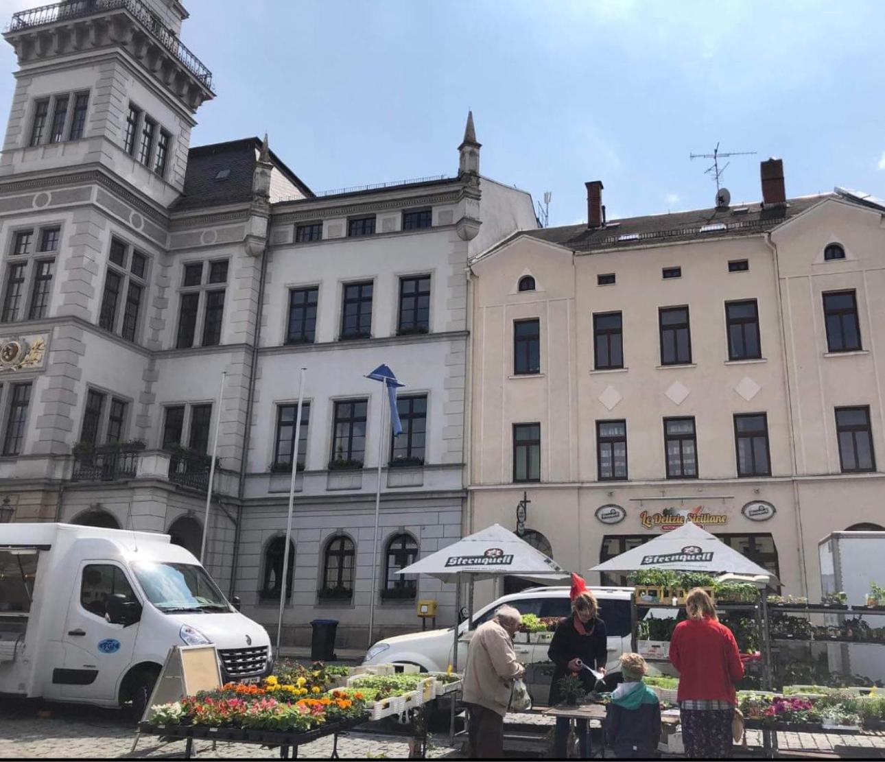 Zwillinge Ferienwohnung Am Markt Finkenburg Esterno foto